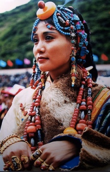 Tibetan girl