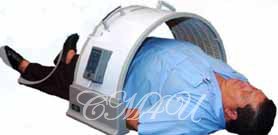 Infrared sauna dome.