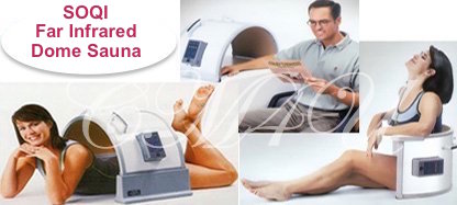 SOQI Far Infrared Dome Sauna.