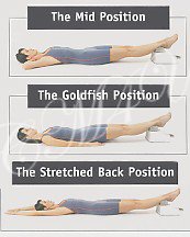 Three arm
                        positions.