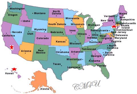 Map
                    USA